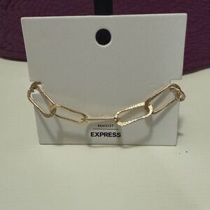 Express Gold Chain Bracelet